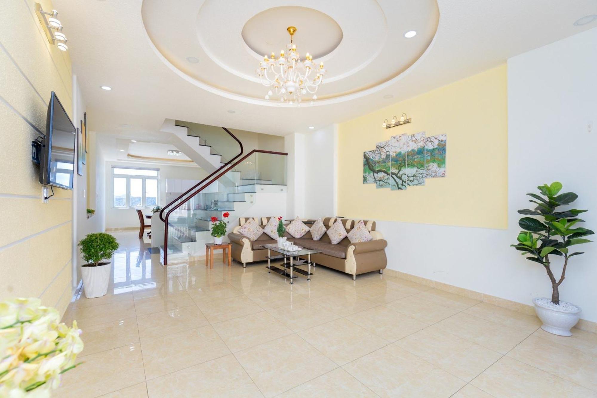 Villa Da Lat Gd - Biet Thu Da Lat Gd Gan Ho Xuan Huong Gan Cho Extérieur photo